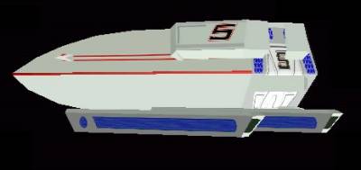 Galileo Shuttlecraft Front View